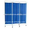 Luxury blue color medical stainless steel folding screen room divider